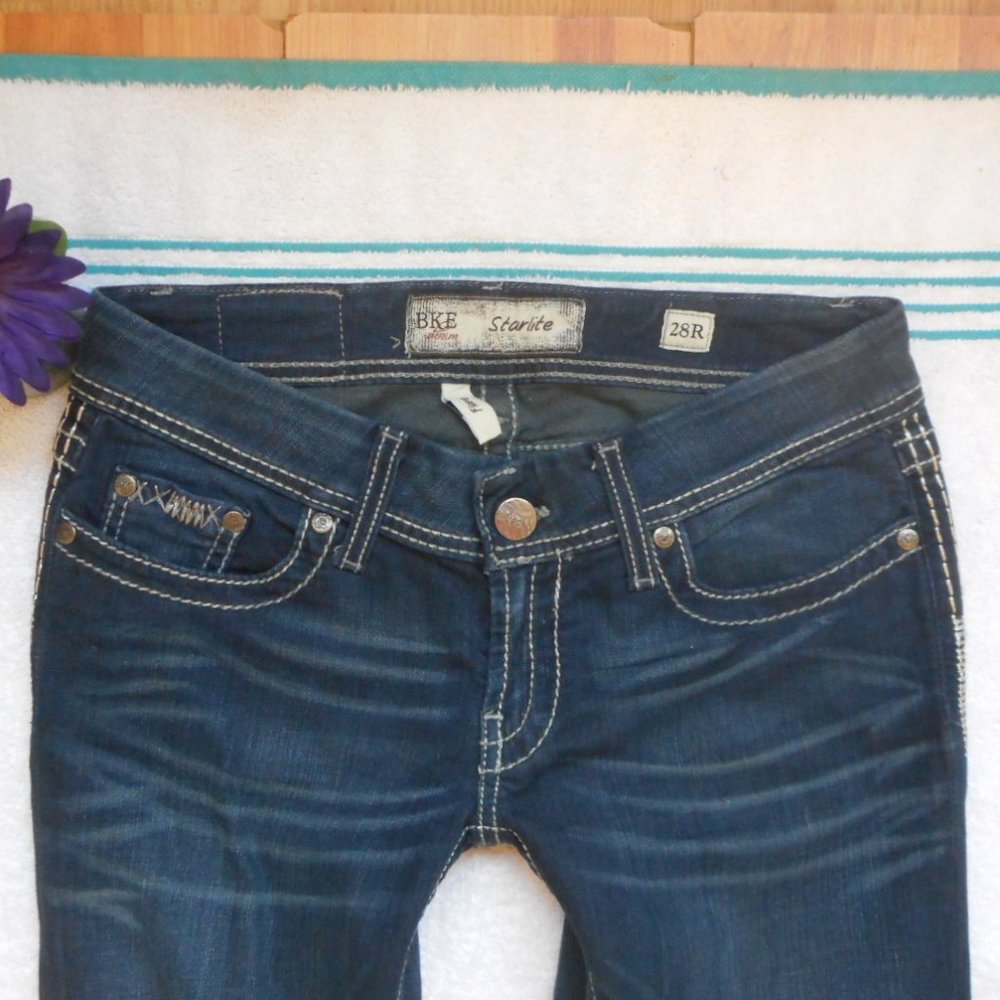 🌸SOLD🌸 Buckle BKE Jeans Starlite Flare Size 28 - Picture 7 of 12